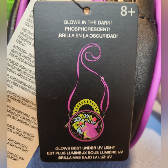 Loungefly Nightmare Before Christmas Oogie Boogie Crossbody - Picture 8 of 9